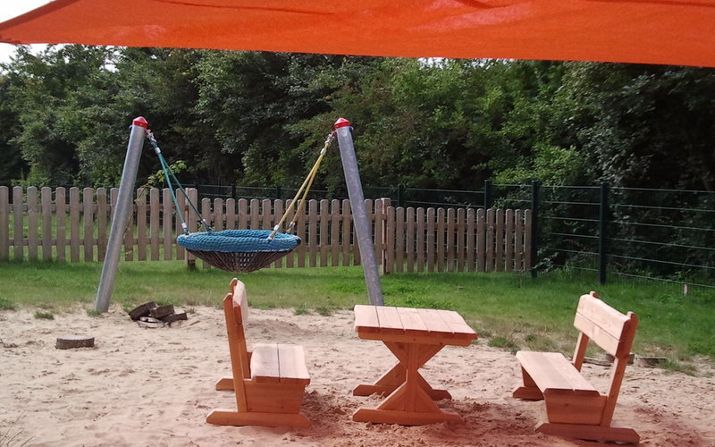 Ostewichtel Krippe Sitzgruppe