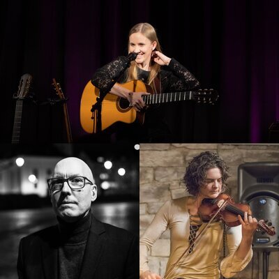 Collage Trio Gittarrenspieler